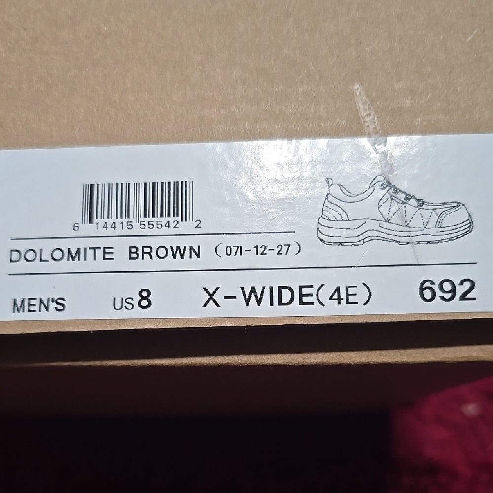 Men's Brown Leather Steel Toe Safety Shoes - Picture 6 of 7